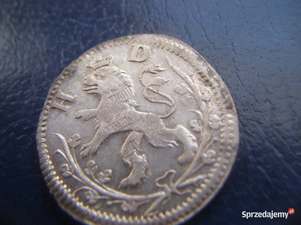 Stare monety 4 krajcary 1748 Hesja Niemcy srebro Lesko