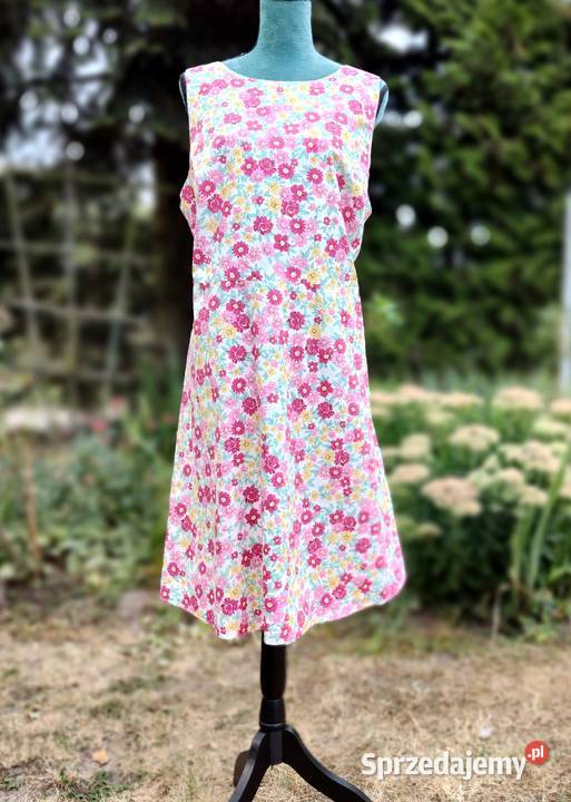 Kolorowa sukienka FF 50 5XL plus size midi Spódnice i sukienki Szczecin