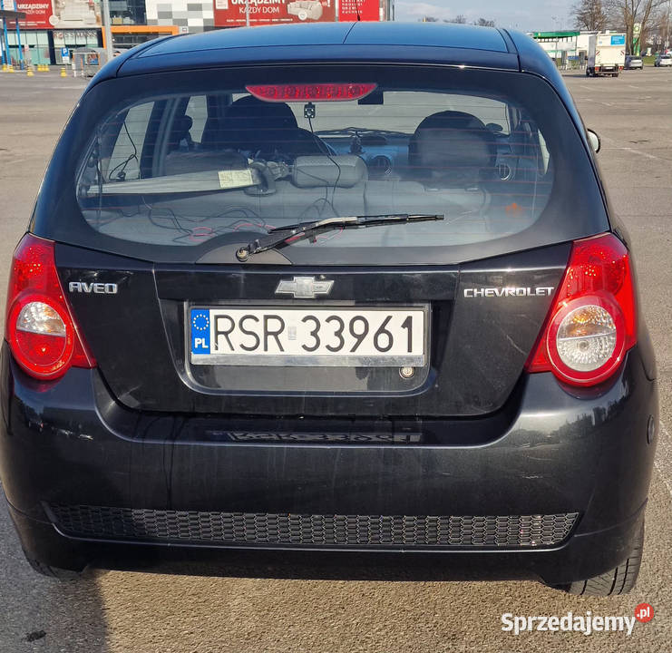 Chevrolet aveo 12 84 benzgaz 2008 nieuszkodzony Rzeszów