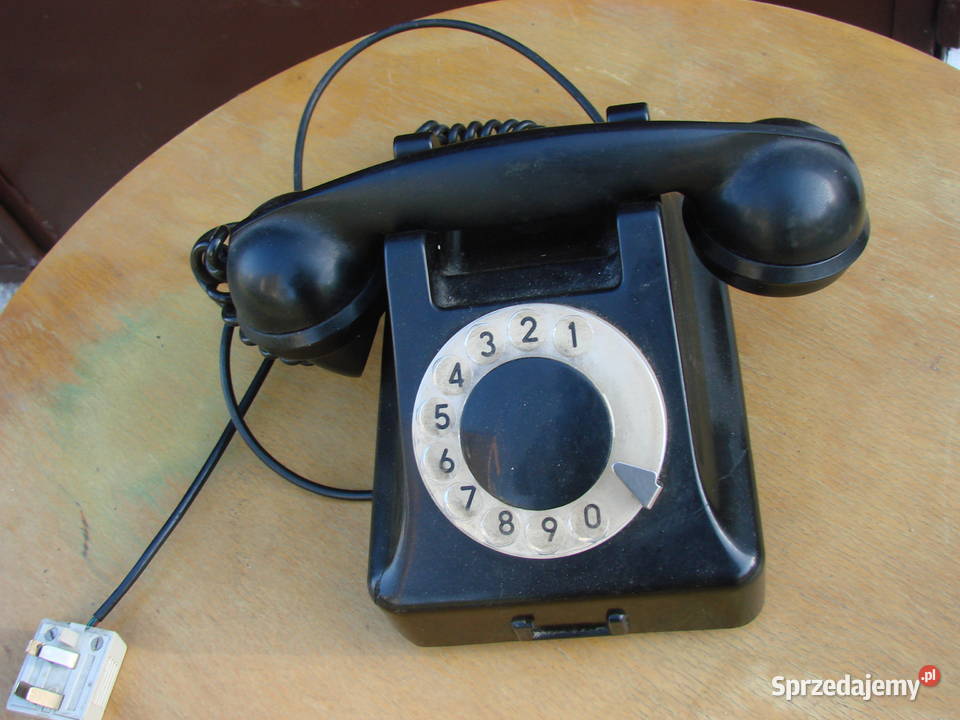 RWT aparat telefoniczny PRL Pruszcz Gdański