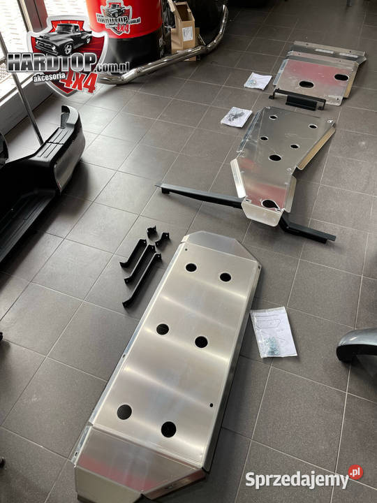 Osłona KOMPLET Osłony SILNIK Aluminiowe Land terenowe Pasłęk