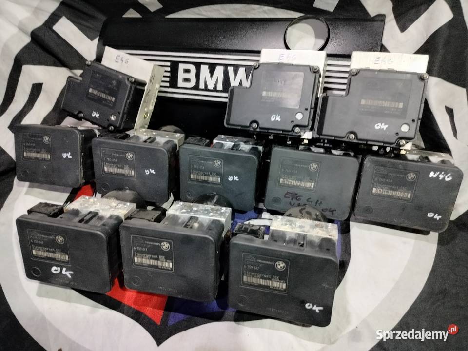 Bmw e46 moduł pompa abs dsc sprawna 100 Pompy hamulcowe łódzkie Aleksandrów Łódzki