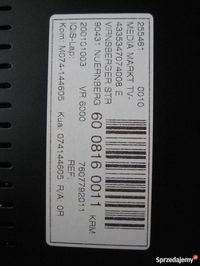 Wzmacniacz samochodowy 6000 W BLAUPUNKT VELOCITY Oborniki Śląskie sprzedam