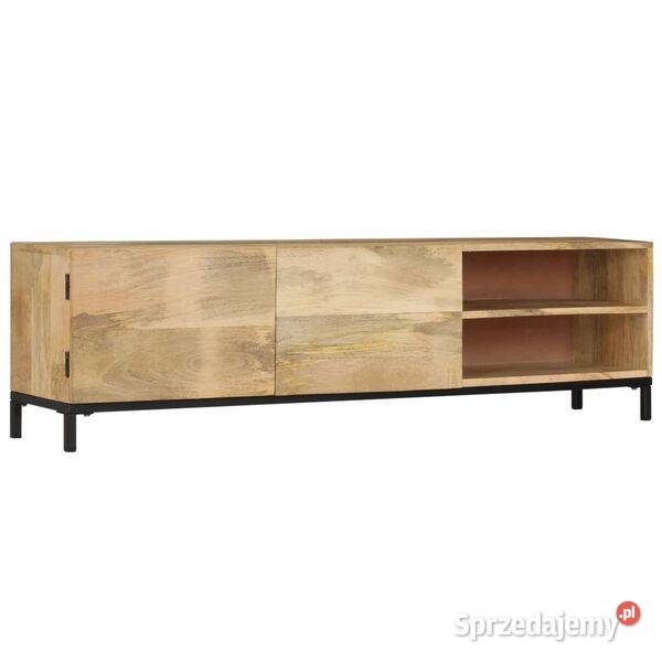 Szafka pod TV 145x30x41 lite drewno mango247944 mazowieckie Warszawa