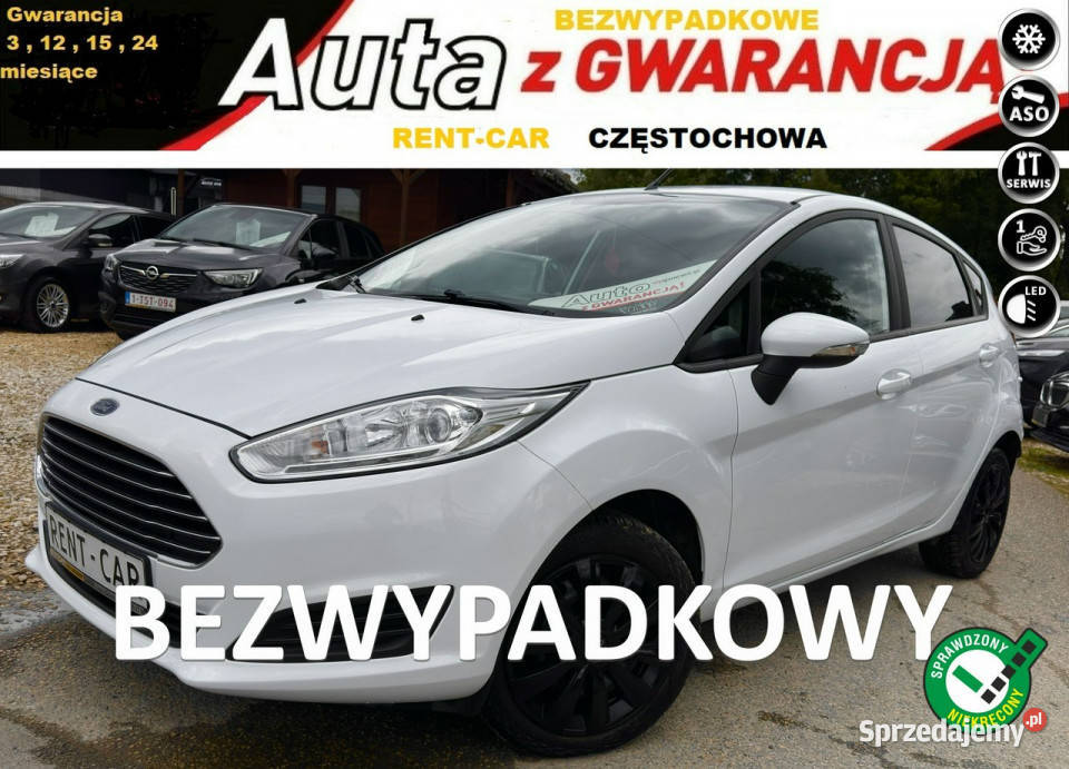 Ford Fiesta 15TDCi75OPŁACONY Bezwypadkowy isofix Częstochowa sprzedam