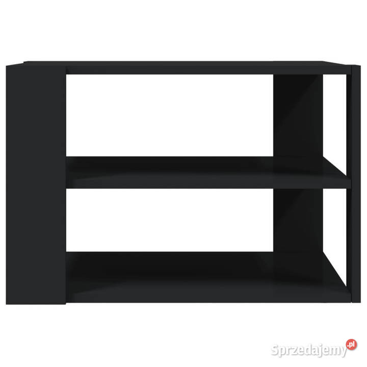 Stolik kawowy czarny 595x595x40 materiał Warszawa