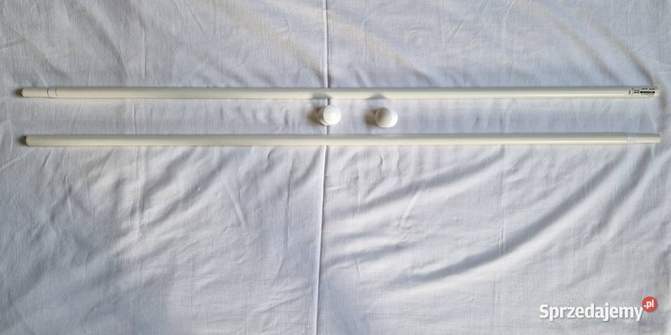 Karnisz Racka 120210 biały Ikea 2 Karnisze Warszawa