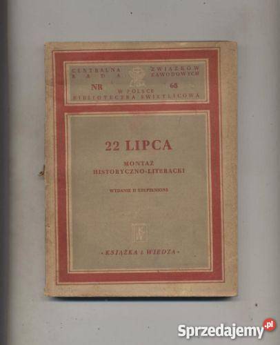22 lipcaMontaż historycznoliteracki Szczecin