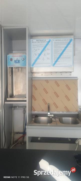 Przyczepa gastronomiczna lody granitor śląskie