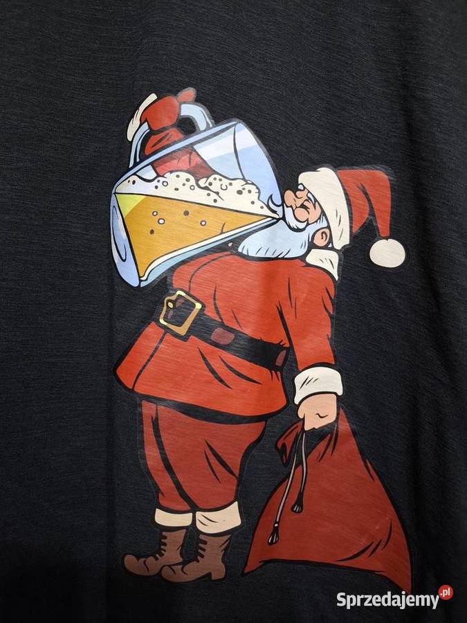 Tshirt 2XXL mikołaj świąteczny Kraków sprzedam