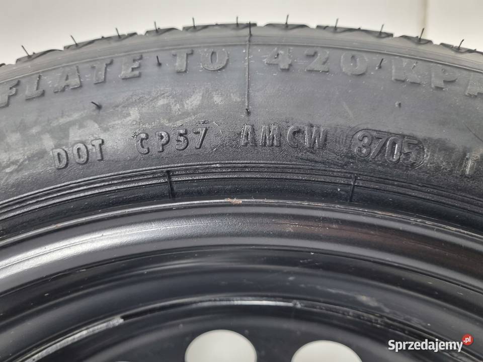 KOŁO DOJAZDOWE 12580 R17 9209872 5x108 Chełm
