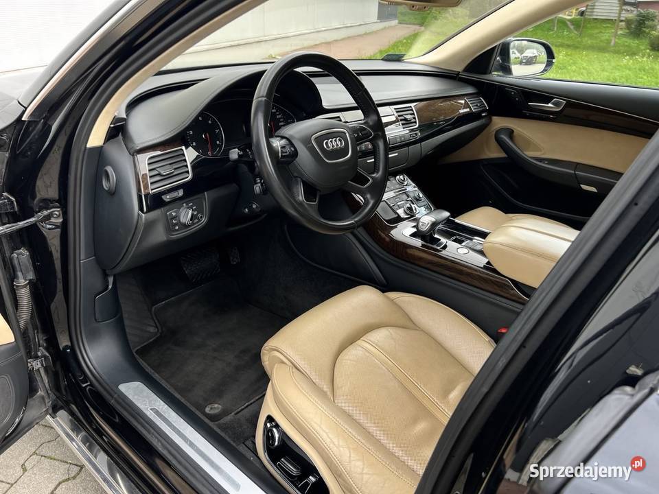 Audi A8 2013r 30T 310 Quattro Stan Idealny 3000cm3 A8 warmińsko-mazurskie Olsztyn