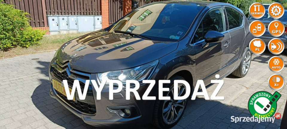 DS Automobiles DS 4 20 BlueHDi SportChic 180 Rok produkcji 2015 sprzedam