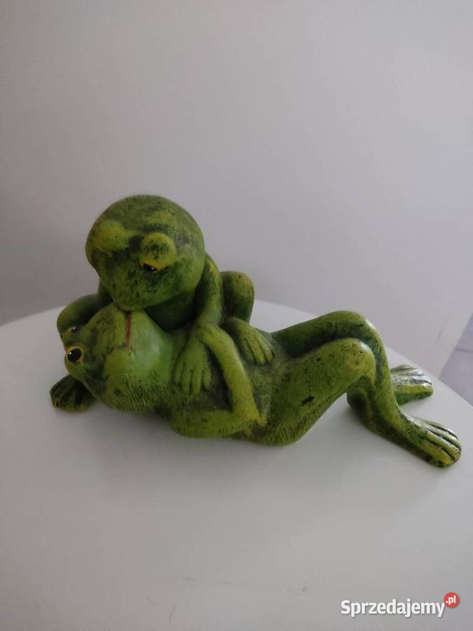 Żaby figurka dekoracyjna do ogrodu Dekoracje i ozdoby
