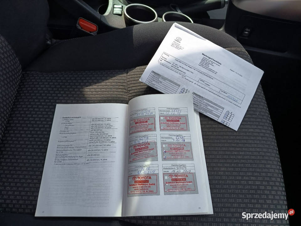 Toyota Verso Bezwypadkowy ks serwisowa Janów Lubelski