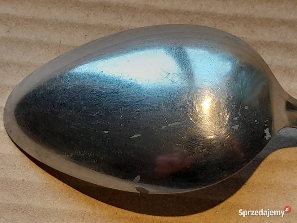 Stara duża łyżka stołowa PRL Śląska Gastronomia Pozostałe śląskie Dąbrowa Górnicza