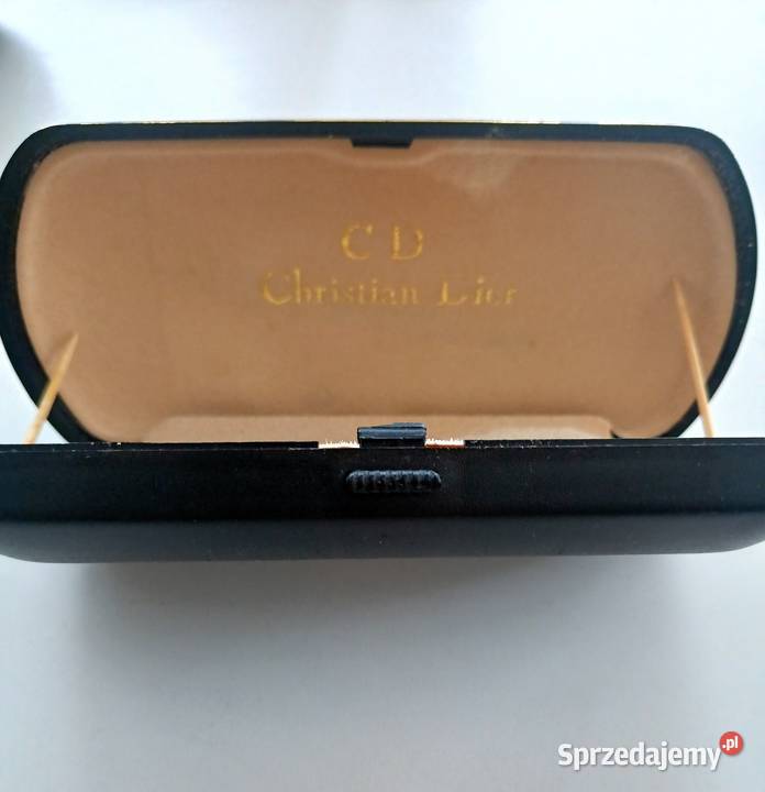Etui na okulary Christiah Dior vintage łódzkie