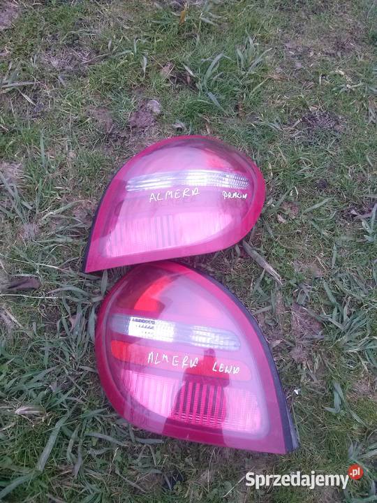 ALMERA N16Lampa tylnaorginalna i kompletna Jastrzębia Góra