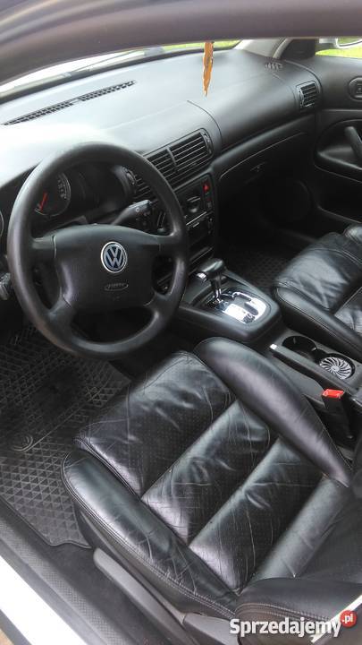 VW Passat B5 FL 19TDI 131 Automat Skóra skórzana tapicerka Samochody osobowe