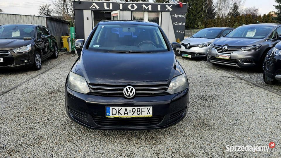 Volkswagen Golf Plus 20 TDI Super Stan czarny Świdnica