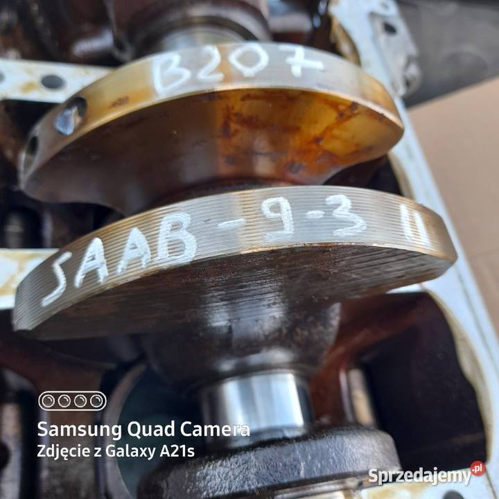 SAAB 93VECTRA C20 turbowal korbowy Do bloku Jastrzębia Góra