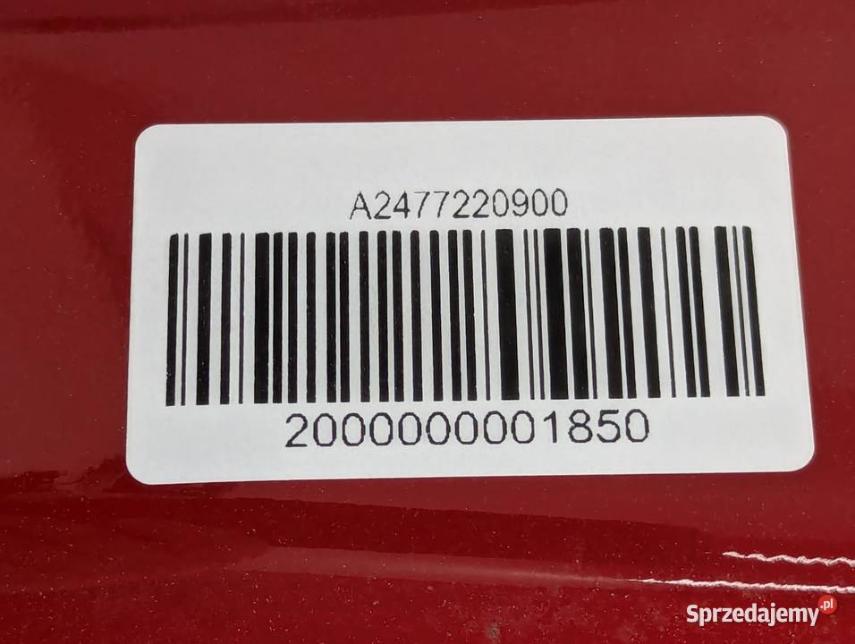 DRZWI LEWY PRZÓD MERCEDES BKLASA W247 podlaskie Białystok