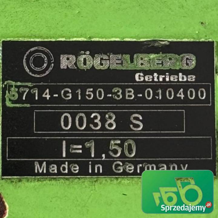 Przekładnia Kątowa Rozrzutnik Obornika 0038S Wilkowo sprzedam