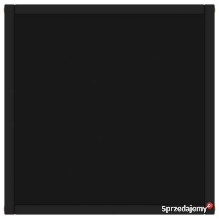 Stolik kawowy szkło w kolorze czarnym 40x40x50 mazowieckie sprzedam