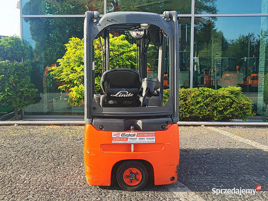 Wózek widłowy elektryczny Linde E1202 hilo 279 m Kęty