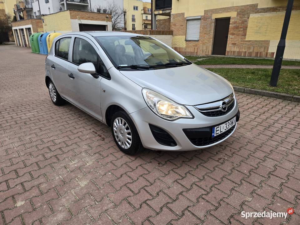 Opel Corsa 10 z gazem 2011 Corsa Corsa Łódź