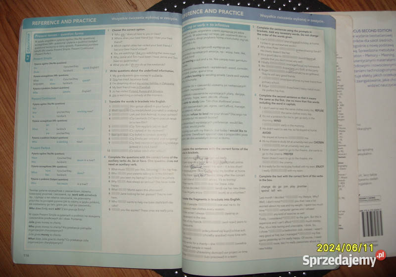 Podręcznik Person karty Focus liceum i technikum