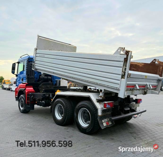 Wywrotka 6x4 Wywrotka 3 stronny Man Warszawa