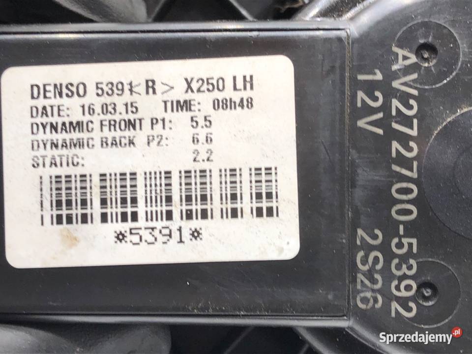 DMUCHAWA NAWIEWU JAGUAR XJ AV2727005392