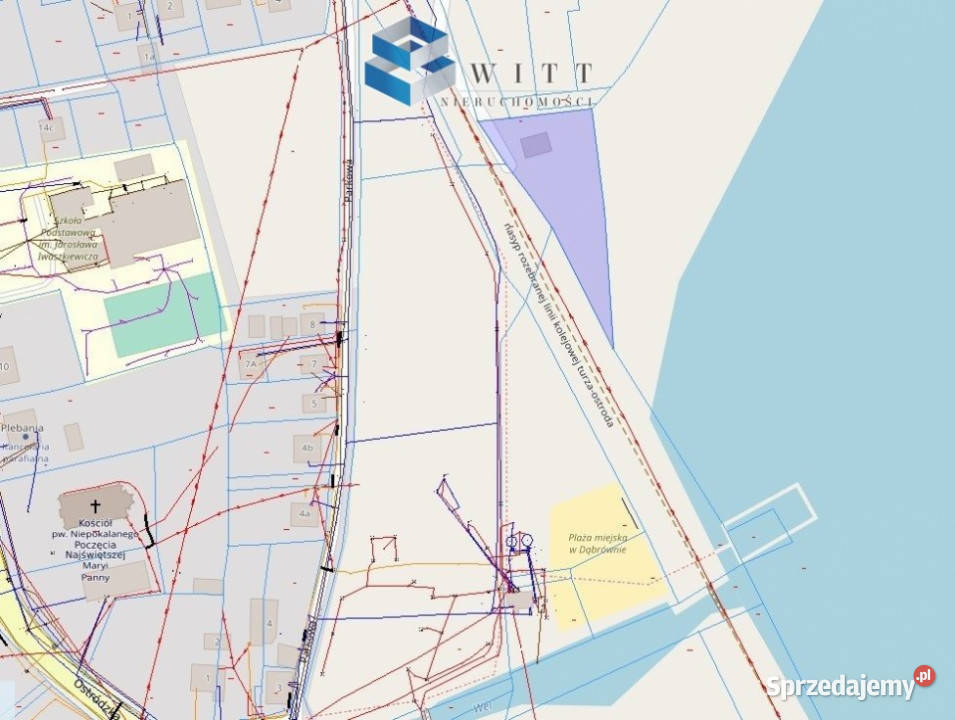 Działka Dąbrówno 2092m2