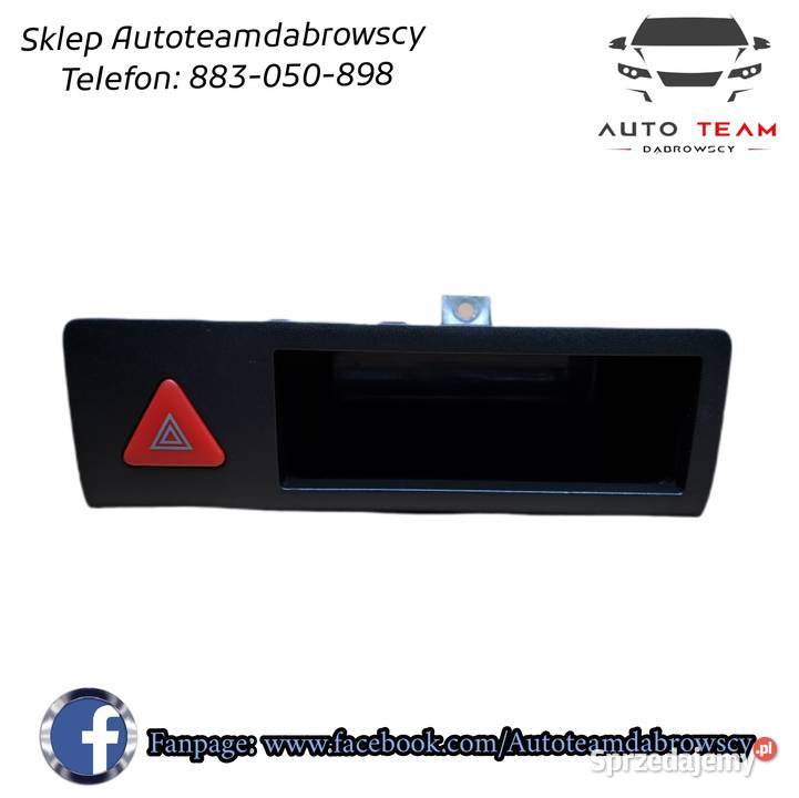 Panel przełącznik awaryjnych schowek półka VW