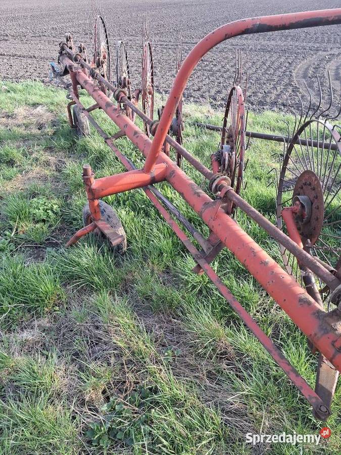 Zgrabiarka do siana i fasoli Zgrabiarki i przetrząsacze sprzedam
