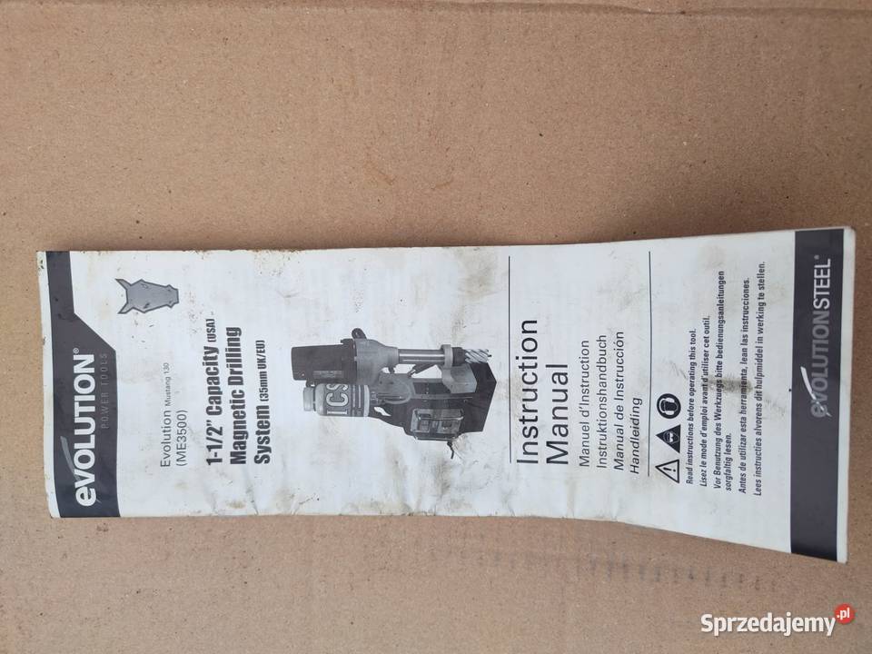 Frezarka magnetyczna magnesówka Evolution ME3500 Pozostałe opolskie Zielęcice