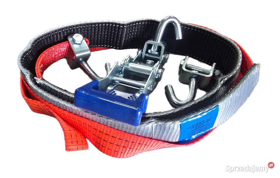 Pas transportowy VDI 2700 trawka 28m4tony3 haki ciężarowe Lubanie