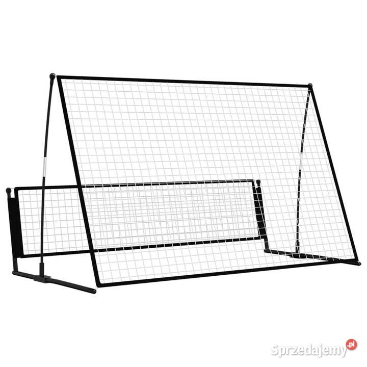 Rebounder do piłki nożnej 2w1 202x104x120 stal Pozostałe Warszawa