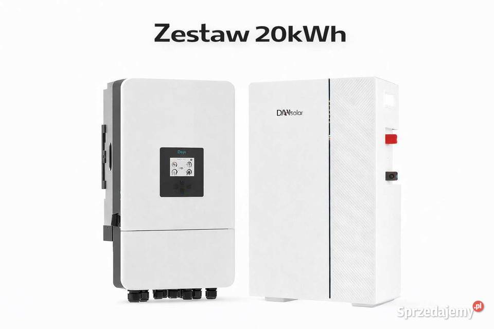 Zestaw Magazyn Inwerter LV 20 kW 1434 kWh małopolskie