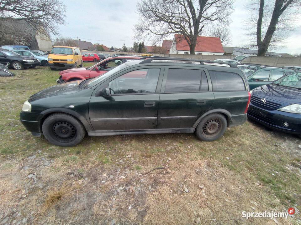 Opel Astra G 16 Kombi Benzyna 62 kW 2001 r dawca wielkopolskie Szklarka Myślniewska