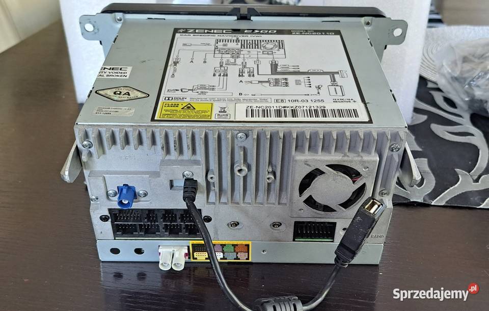 Radio VW Navi GPS Bluetooth Zenec ZENC2011D Pyrzyce