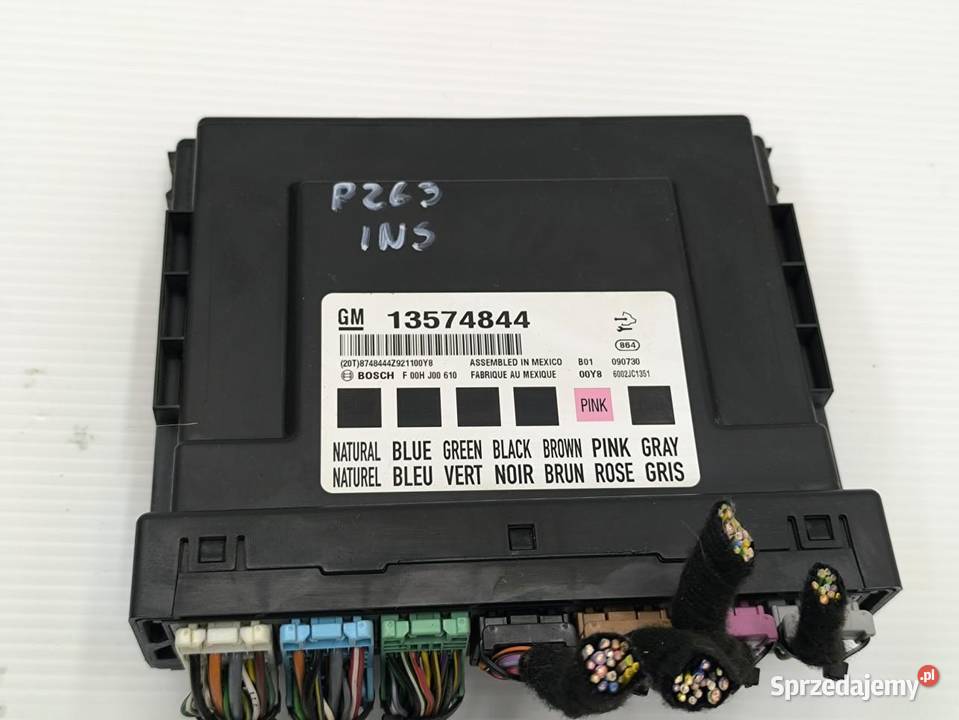 MODUŁ KOMFORTU OPEL INSIGNIA A 20CDTI 13574844