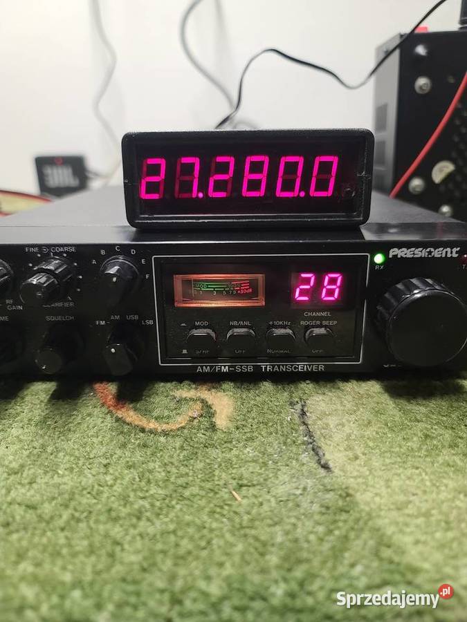 CB Jackson z anteną samochodową i lubuskie Wężyska