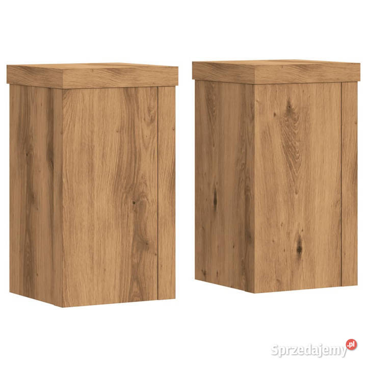Podstawki pod doniczki 2 dąb artisan 10x10x18