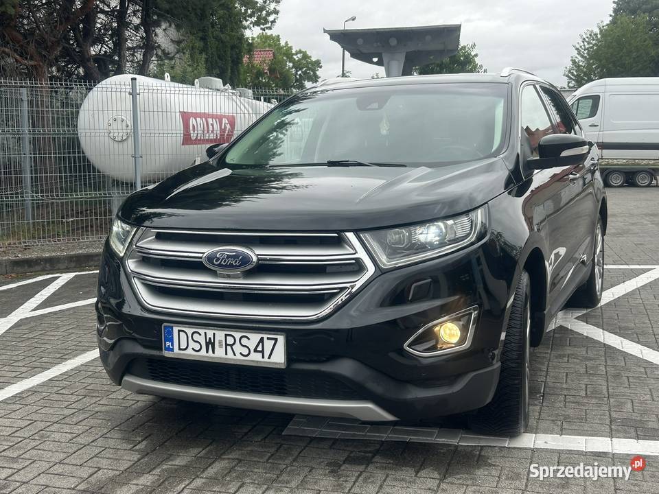 Ford Edge biTurbo xenon na full 2017 z Niemiec Strzegom