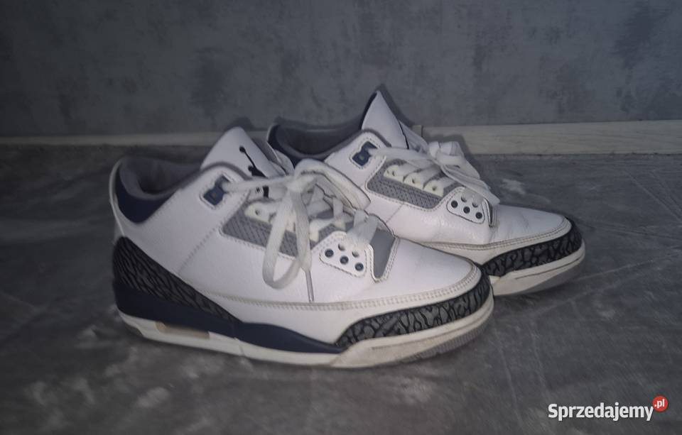 Buty chłopiec Jordan 3 Retro Midnight Navy 40 Łódź