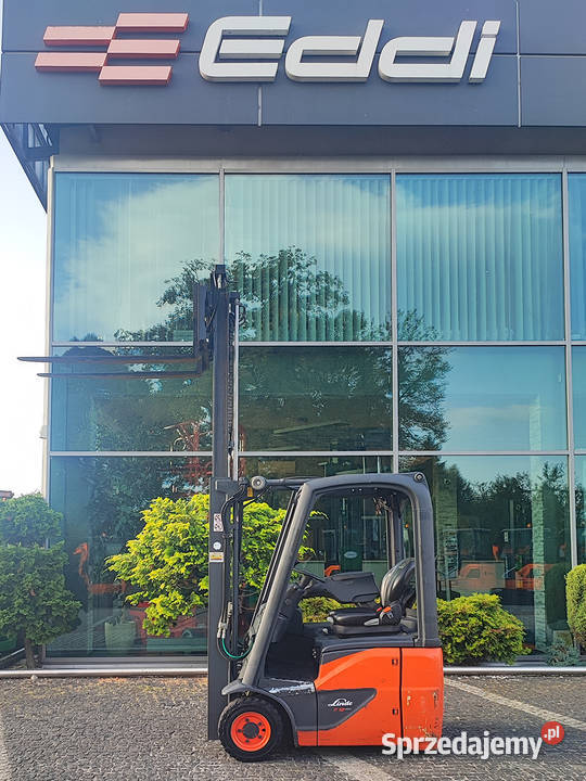 Wózek widłowy elektryczny Linde E1202 hilo 279 m Kęty