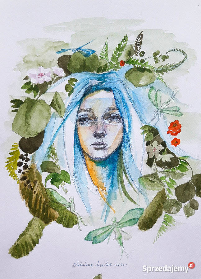 O DZIEWCZYNIE CZUJĄCEJ WIĘCEJ obraz techniką śląskie Katowice