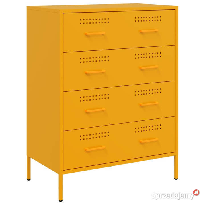 Szafka musztardowa 68x39x89 stalowa WM842985 Warszawa